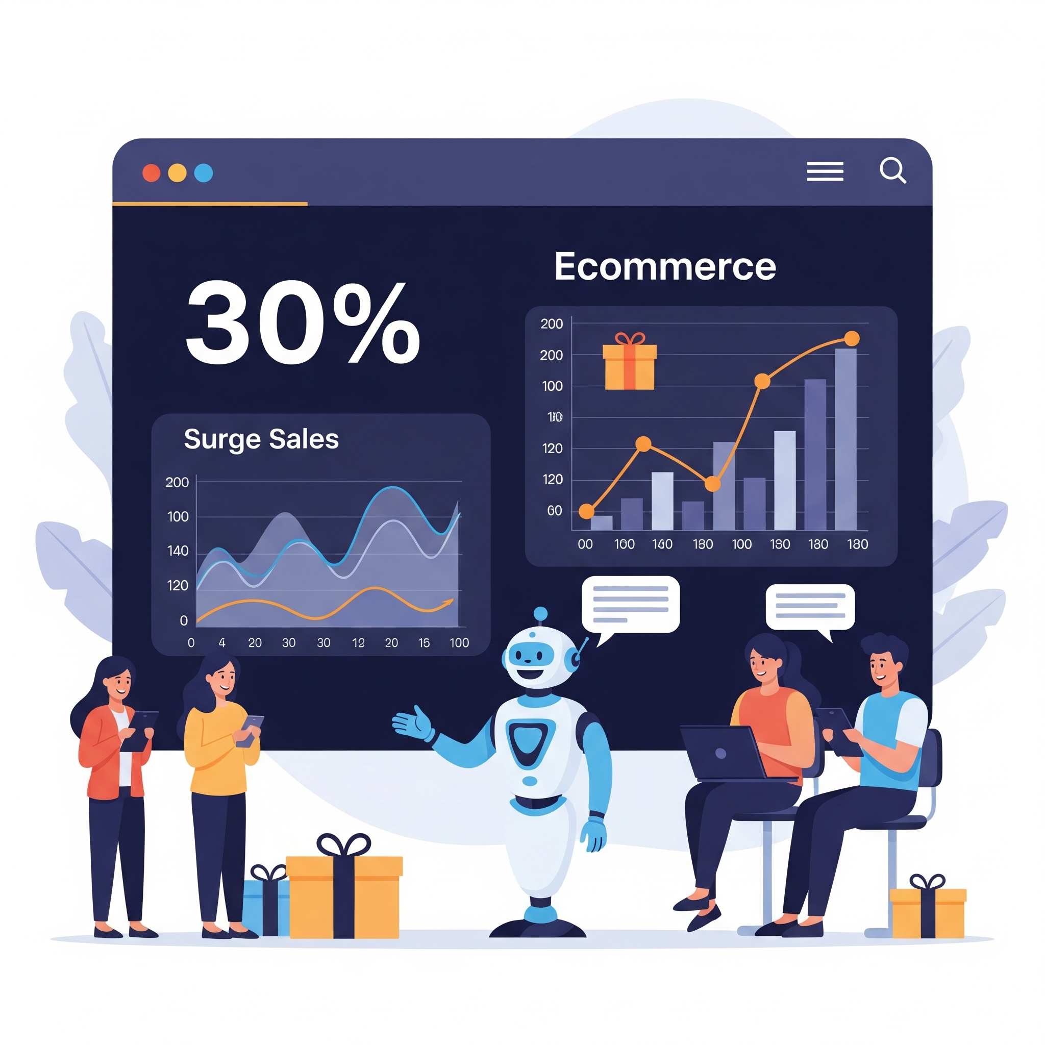 E-commerce Giant Achieves 30% Sales Growth with Personalized AI Chatbot